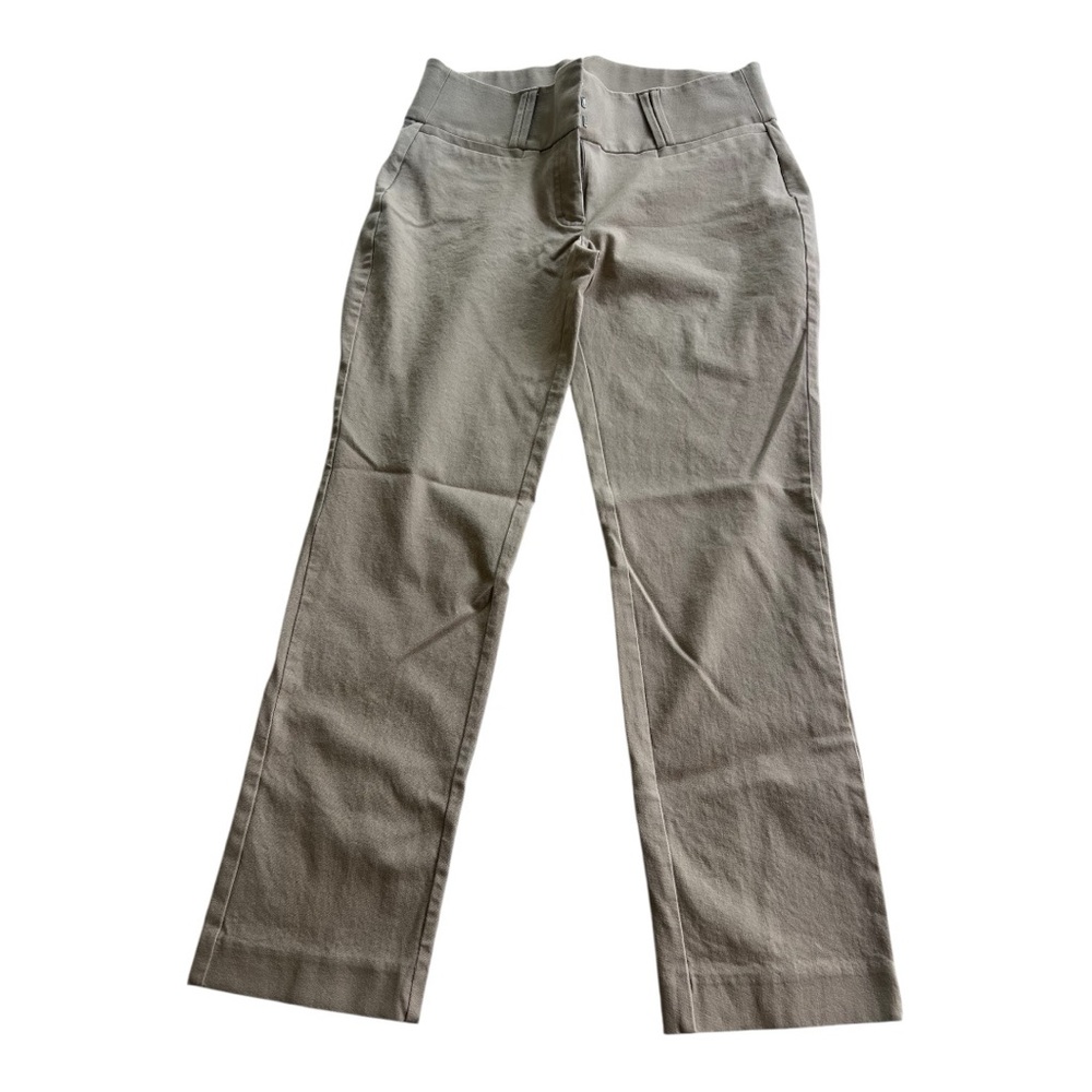 Women Candie's Marilyn Ankle Dress Pants/ Khaki Size 7. Used.